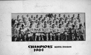 1961 Ballard H.S. football team coached by Tom Jones